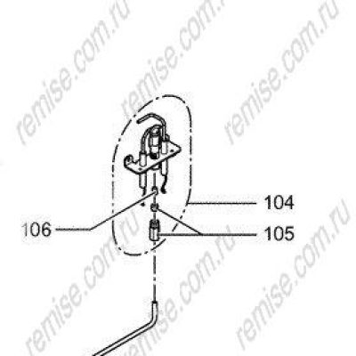 Комплект форсунок Viessmann Vitogas 100-F GS1D — 7826781