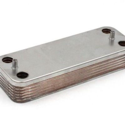 Теплообменник на горячую воду котлов Protherm, Demrad, Ariston (18 пластин)