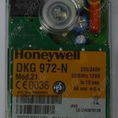 Автомат горения Honeywell (блок управления розжигом) DKG972-21 Buderus (вместо 7747101389) 8718584071