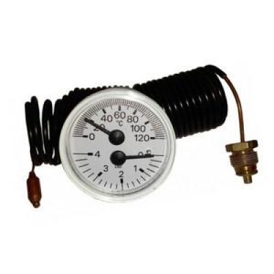 Термоманометр Ferroli Rendimax, Pegasus F1, F2 N 2S new, Tantaqua N, GN 39814770