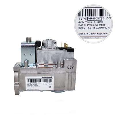 Газовый клапан Honeywell VR4605C B1009 1/2″ для котлов Sime  6089711