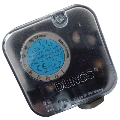 Реле давления воздуха DUNGS (маностат, прессостат LGW) SUN M3 — M70 Ferroli (39814420)