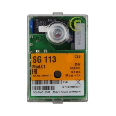 Топочный автомат горения Satronic SG 113 Mod. C1 HONEYWELL 13010522