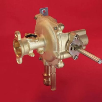 Водяной блок газовых колонок, фланец к теплообменнику, мембрана 73 мм 20565